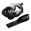 قناع الغطس كامل الوجه الغطس قناع الغطس Snorkel مجموعة عرض 180 درجة لمعدات السباحة الكاميرا