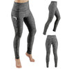 Women's High Waist Yoga Pants Tummy Control Workout Running 4 Way Stretch Yoga Leggings Tights with Pocket