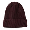 Outdoor Knitted Vertical Striped Wool Hat