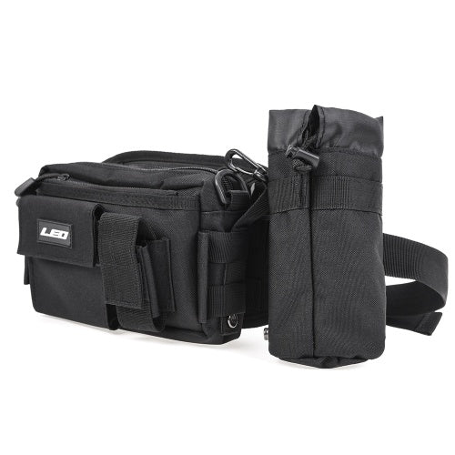 حقيبة خصر للصيد متعددة الوظائف بكتف واحد قابلة للتنفس