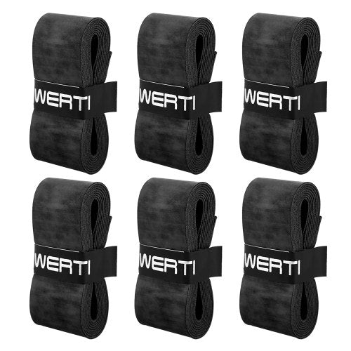 6 قطع من مقابض مضارب التنس متعددة الألوان مضادة للانزلاق