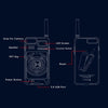 DTNO.I Practical 3 in 1 IP01 Outdoor Walkie Talkie
