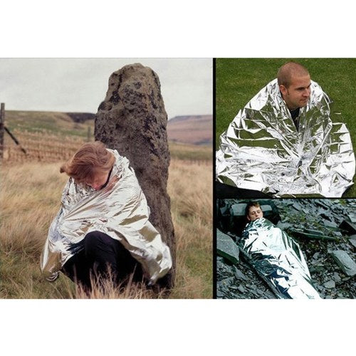 بطانية النجاة في حالات الطوارئ في الهواء الطلق 