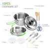 Lixada Camping Cookware Mess Kit