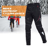 Men's Windproof Thermal Fleece Cycling Pants