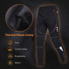 Men's Windproof Thermal Fleece Cycling Pants