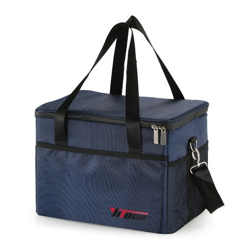 10L / 18L / 28L / 37L Collapsible Insulated Cooler Bag Lunch Box Grocery Bag