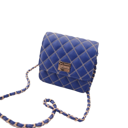 New Fashion Women Cross Body Bag Quilted Design Chain Shoulder Strap Magnetic Snap Messenger Shoulder Bag