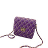 New Fashion Women Cross Body Bag Quilted Design Chain Shoulder Strap Magnetic Snap Messenger Shoulder Bag