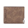 KM-106 Premium Leather Wallet for Men - Brown