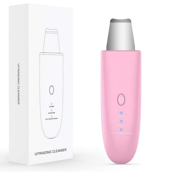 منظف ​​إزالة المسام بالموجات فوق الصوتية - وردي 