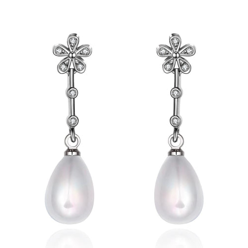 E048 ترتيب مختلط أقراط اللؤلؤ الاصطناعي الصغيرة الرائعة