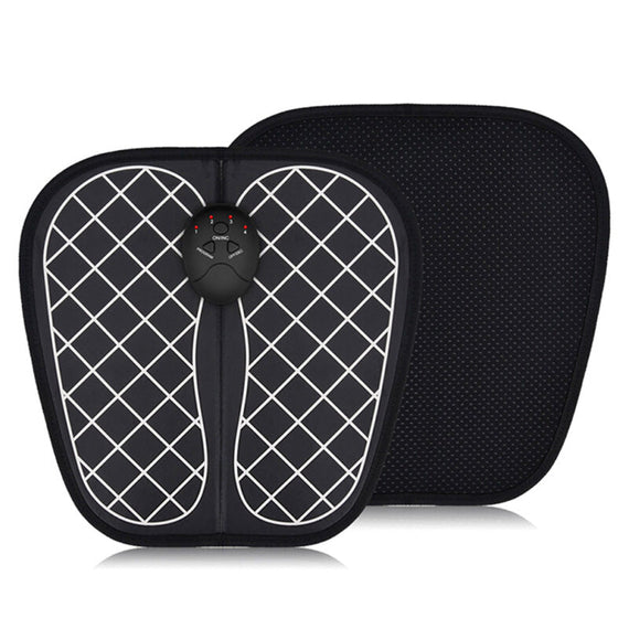 جهاز مساج القدم الكهربائي بوسادة - أسود 