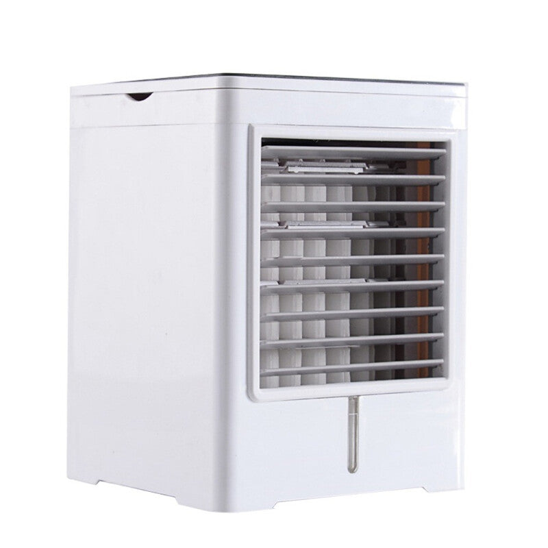 USB Charging Modern Small Air Conditioner - White