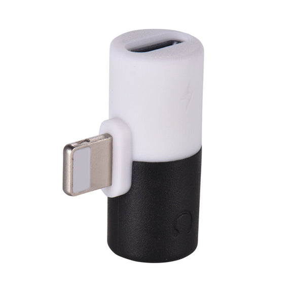 2 في 1 محول الصوتية الممتاز - أبيض