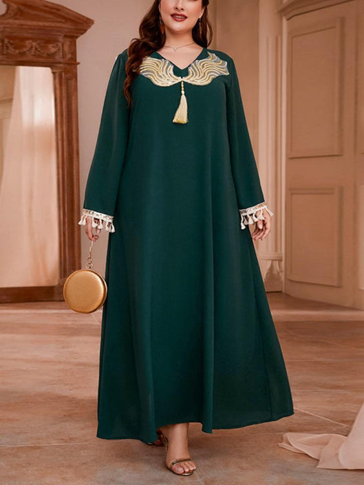 فستان قفطان مطرز عتيق