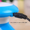 جهاز تدليك مثلث صغير بمقبض USB - أخضر