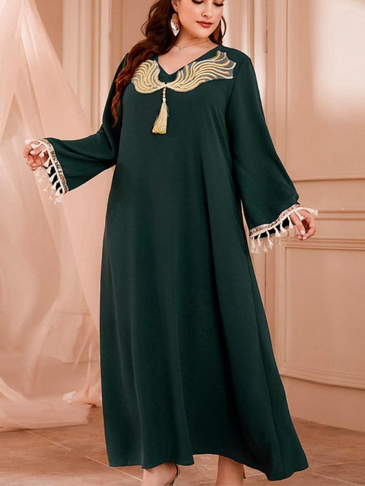 فستان قفطان مطرز عتيق