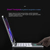 حافظة واقية معدنية دوارة AGM-2359010 iPad مع لوحة مفاتيح لاسلكية تعمل بالبلوتوث وبنك طاقة سعة 500 مللي أمبير في الساعة (هذا المنتج هو ملحق لجهاز iPad ، ولا يتم تضمين iPad في حزمة المنتج)