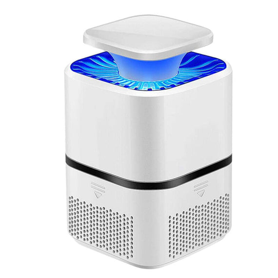 طارد الحشرات الكهربائي الحديث بتقنية ال اي دي - ابيض