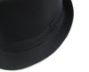 New Fashion Women Men Hat Curly Floppy Brim British Jazz Hip-Hop Fedora Hat Cap Unisex Black