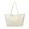New Fashion Women PU Leather Handbag Candy Color Tote Shoulder Bag Black