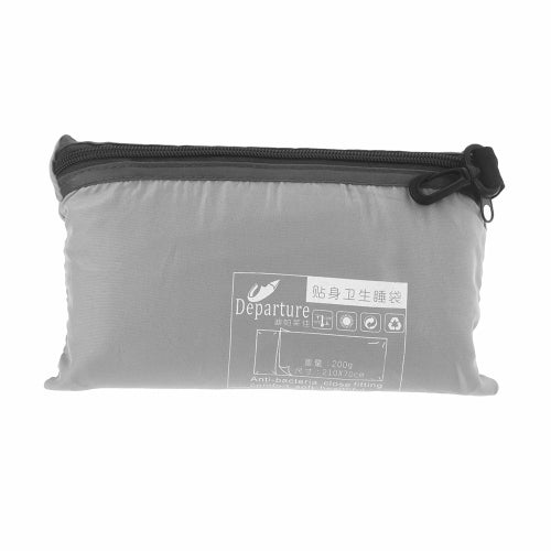 خفيفة خفيفة من بوليستر بونجيه صحية نوم حقيبة نوم ذات مخيم محمول حقيبة نوم سفر برتقالية