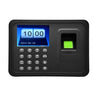 2.4 "TFT LCD Display USB Machine Piometric Phousing Machine DC 5V/1A الوقت على مدار الساعة مسجل الموظف فحص القارئ A6 US