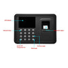 2.4 "TFT LCD Display USB Machine Piometric Phousing Machine DC 5V/1A الوقت على مدار الساعة مسجل الموظف فحص القارئ A6 US