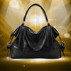 Fashion Women Handbag European Style PU Leather Large Capacity Messenger Bag Black/Brown/Burgundy