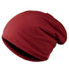 New Fashion Men Women Beanie Solid Color Hip-hop Slouch Unisex Knitted Cap Hat