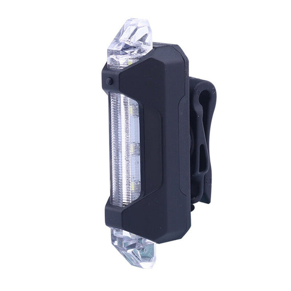 Hntoolight Premium Rechargeable Bicycle Rear Light - White