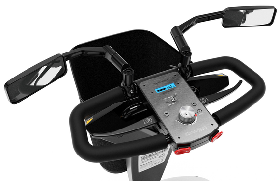 سكوتر التنقل بأربع عجلات M20 350W 31 ميل - رمادي 