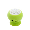 Mini Stereo BT Speaker Subwoofer Bass Sound Box for iPhone iPod iPad Handsfree Mic Car Suction Cup Yellow