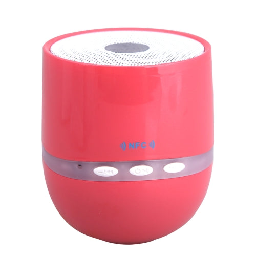 مكبر صوت صغير لاسلكي BT يدعم NFC مع ميكروفون TF فتحة بطاقة 3.5 ملم جاك Aux محمول لهاتف iPhone iPod Samsung PC MP3 أزرق