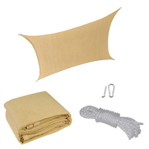 مظلة خارجية ممتازة من UV Sun Shade-Sail - بني