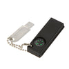 Outdoor Portable Water Resistant Travel Survival Magnesium Stone Flint Fire Starter Lighter Maker Kit with LED Flashlight Compass